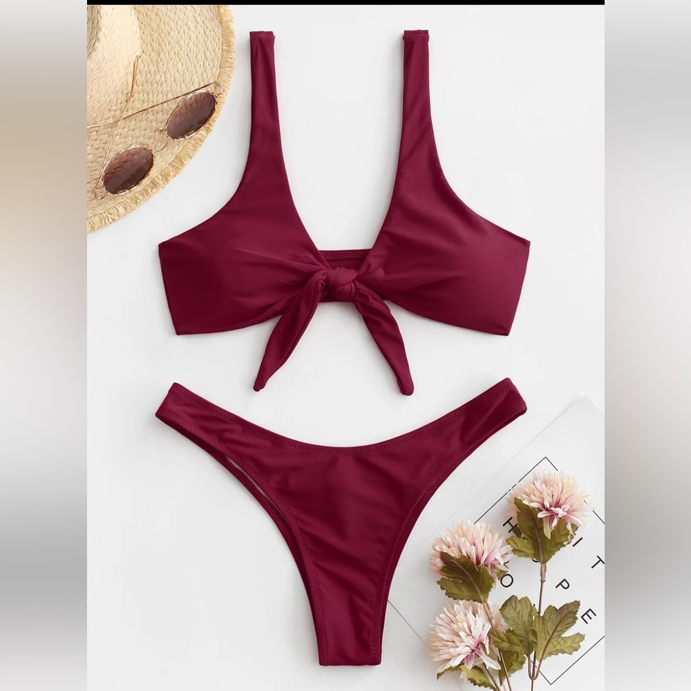 Knotted Thong Bikini